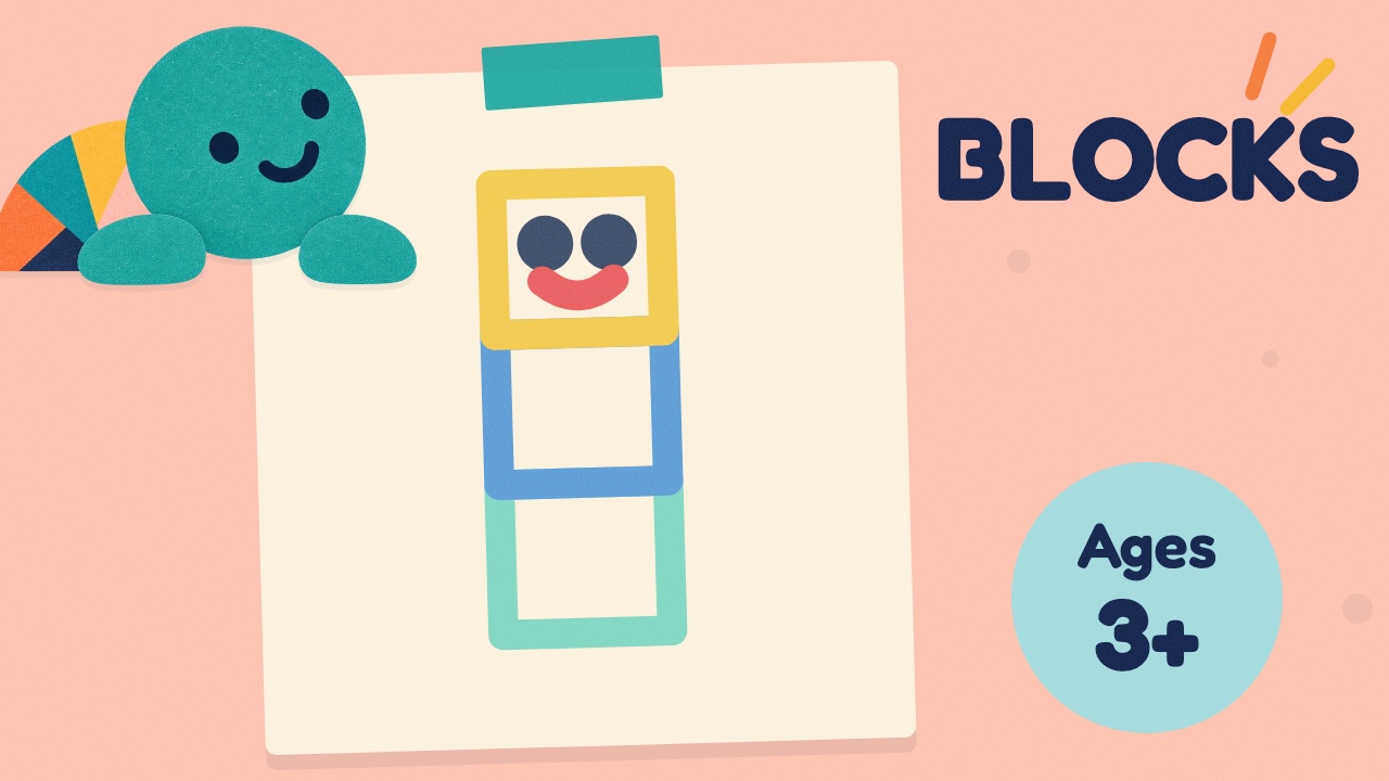 How to draw blocks — slow draw-along video